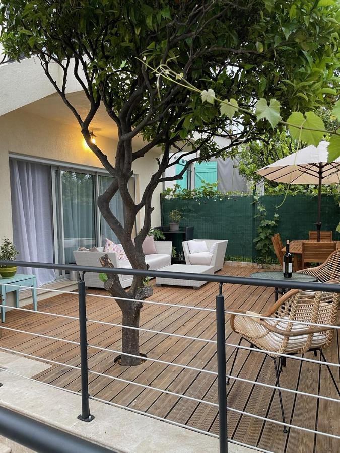 2 Pieces En Rdjardin Avec 2 Grands Terrasses Lejlighed Antibes Eksteriør billede